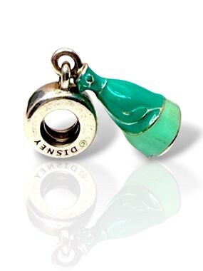 Pandora Disney Ariel Dress Dangle Charm Teal Enamel ALE S925